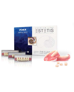 Garnituri Dinti  Acrilat  Premium  3 Layered 1 Sina/Set ESTETIS