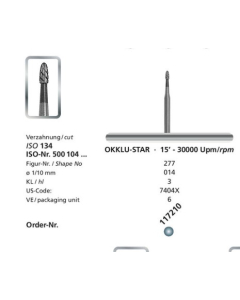 Freza Extradura Okklu-Star 117210 DFS