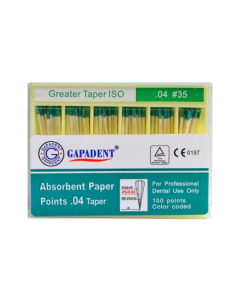 Conuri De Hartie Taper 100 Buc/Cut 04 Nr.35 Verde GAPADENT