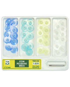 Kit Discuri Finisare Cu Mandrina Diametru 12mm 40buc 1620 TOR VM