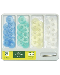 Kit Discuri Finisare Cu Mandrina Diametru 14mm 40buc 1630 TOR VM