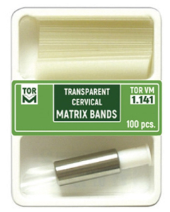 Kit Matrice Celuloid Cervicale Cu Former 100buc 1141 TOR VM