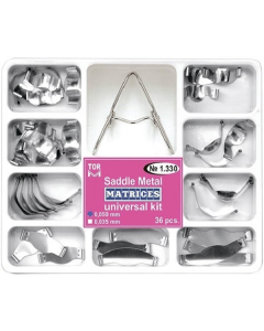 Kit Matrice Metalice Conturate 0.050mm Cu Cleste 36buc 1330 TOR VM
