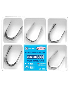 Kit Matrice Metalice Conturate Molar Asortate 0.050mm 30buc 1510+ TOR VM