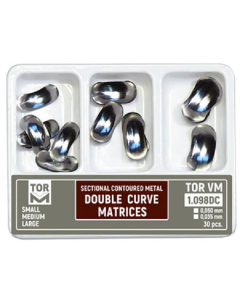 Kit Matrice Sectionale Conturate 0.050mm Dublu Curbate Large 30buc 1098DC TOR VM