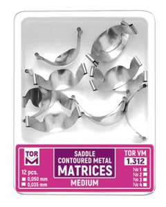 Matrice Metalice Rezerva Conturate Medium 0.050mm 12buc 1312-1 TOR VM