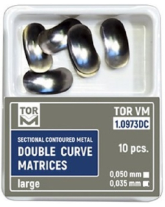 Matrice Sectionale Conturate 0.035mm Dublu Curbate Large 10buc 10973DC TOR VM