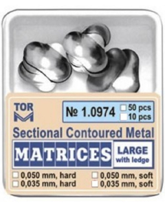 Matrice Sectionale Conturate 0.035mm Large Cu Bordura Hard 10buc 10974 TOR VM