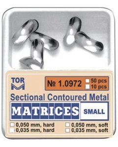 Matrice Sectionale Conturate 0.035mm Small Hard 10buc 10972 TOR VM