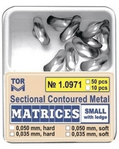 Matrice Sectionale Conturate 0.050mm Small Cu Bordura Hard 10buc 10971 TOR VM