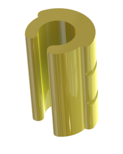 Matrice Standard Galbena Culisa 5mm, VER/HOR/OCAD 6 buc/ set VR-132-8-A NOBIL METAL