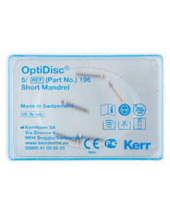 Optidisc Mandrina 196 SCURTA 5 BUC/SET KERR
