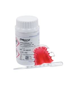 Orthocryl Colorant Concentrat Rosu 100ml DENTAURUM