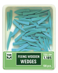 Pene Lemn Interdentare Medium Scurte Albastre 100buc 1185 TOR VM