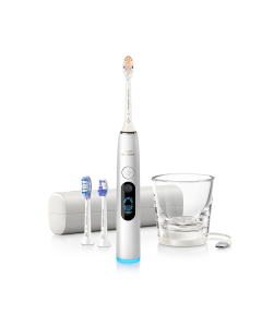 Philips Sonicare Diamond Clean Seria 9000 HX9217/81 Alb sidef