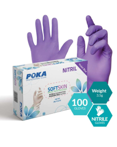 Manusi Nitril M Violet Blue SOFTSKIN