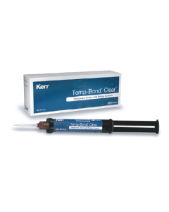 Temp-Bond Clear Automix Syringe 6g -Ciment Rasinic Provizoriu Fara Eugenol, Dual, Fara Triclosan KERR