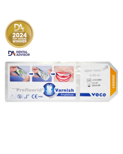 Voco Profluorid Varnish Caramel 0.4ml lac desensibilizant cu fluor #2229